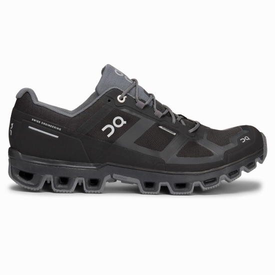 On Cloud Cloudventure Waterproof Trailove Bezecke Tenisky Panske Čierne | 80537TBIV